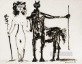 Centaure et bacchante 1947 Cubism